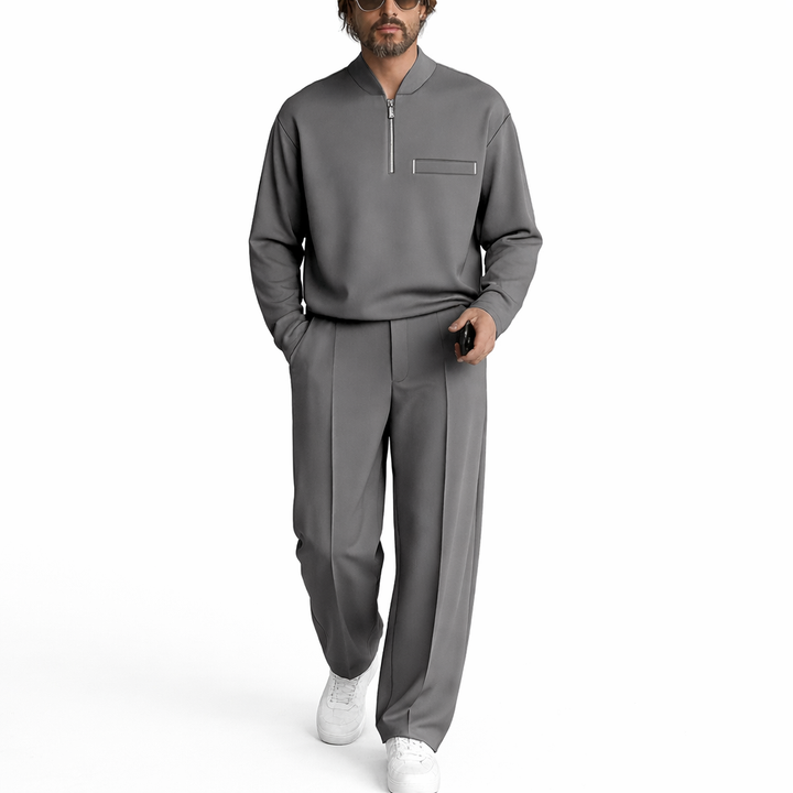 Orsavio™ Minimalist Two-Piece Casual Set for Men