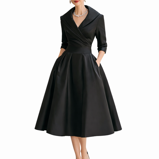 Tiavella™ Women's Dress with a Refined and Modern Silhouette