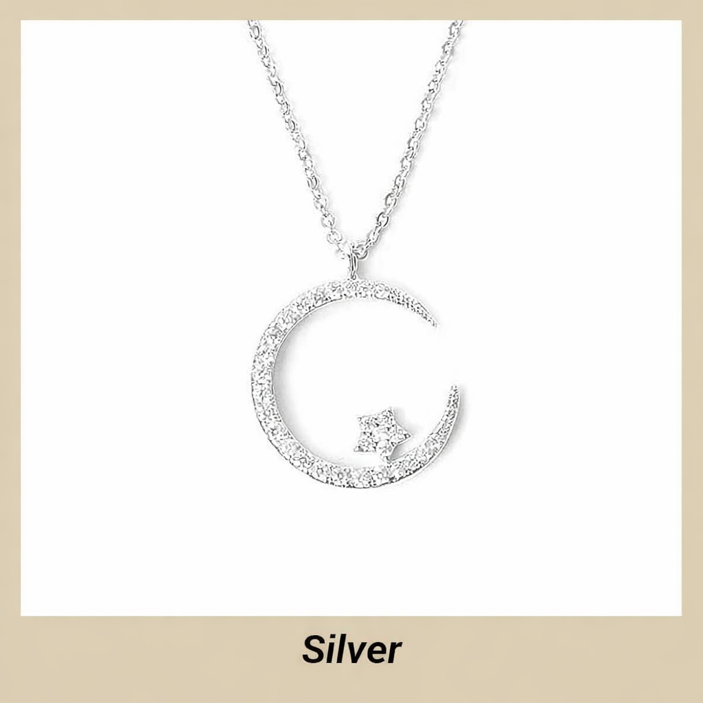 Seluné™ Necklace Luna and Shining Stars