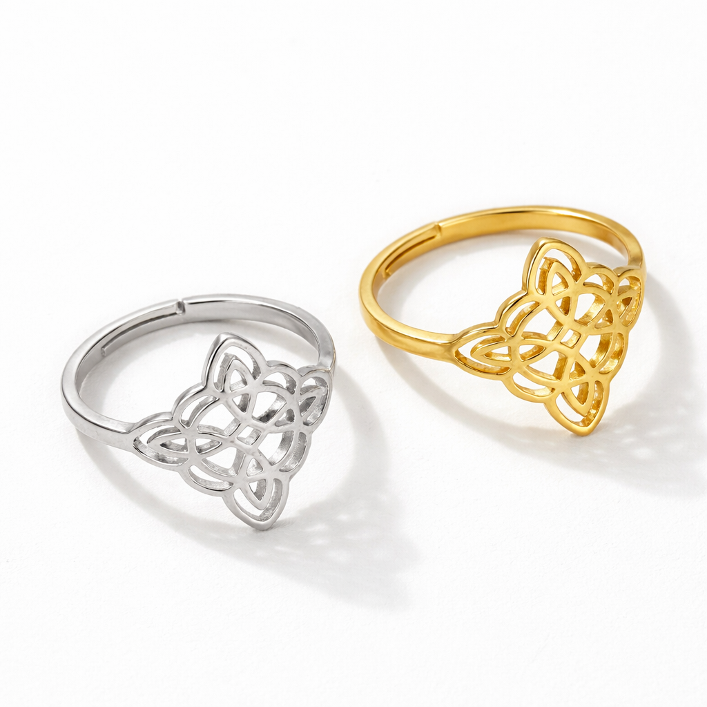 Mavrelle™ Mystic Protective Knot Ring with Elegant Design