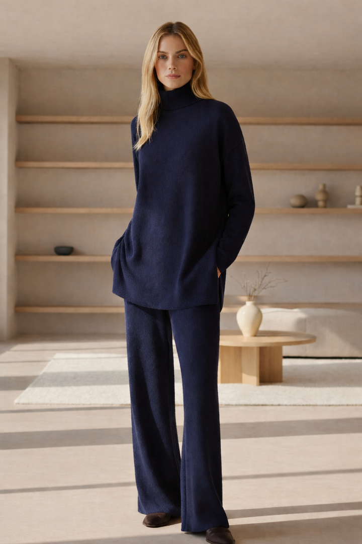 Rosavienne™ Elegant Knit Set and Trousers for Women for Daily Comfort