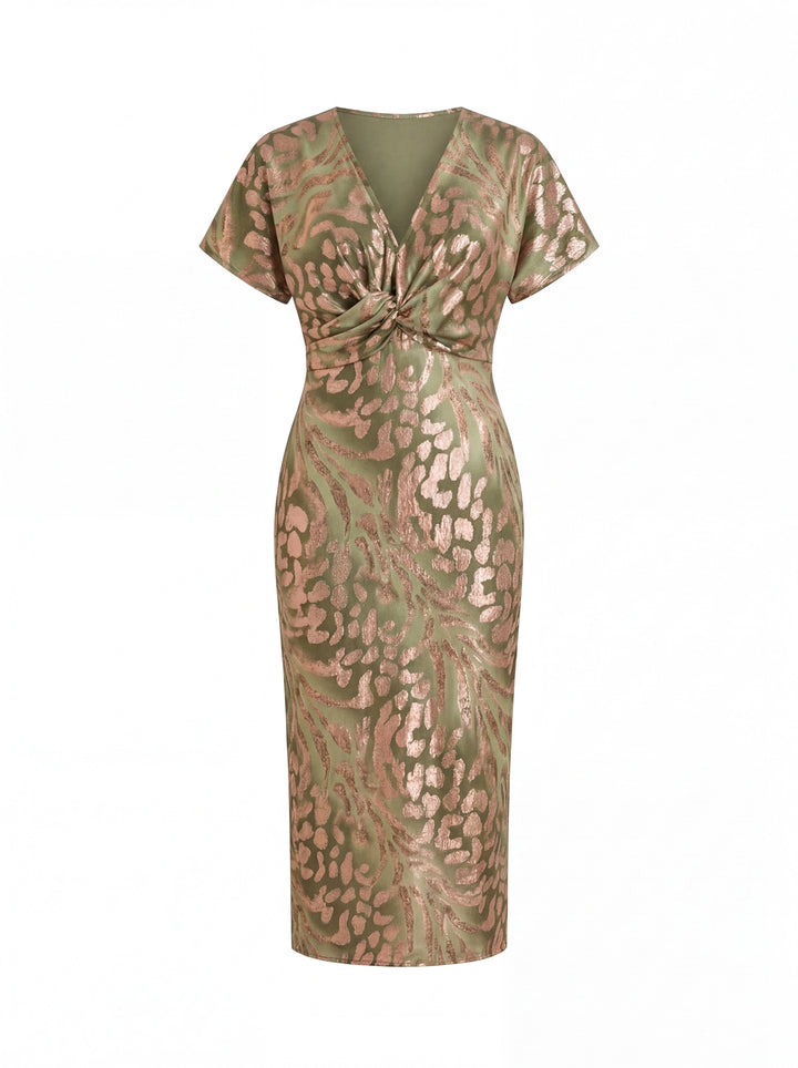 Taryn™ Elegant Dress in Lightweight and Flowing Fabric