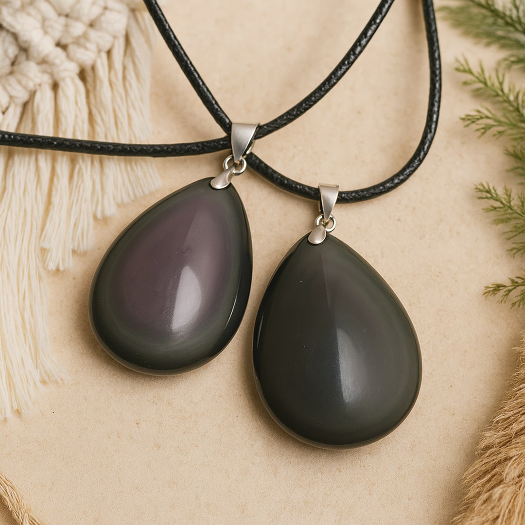 Skye™ Celestial Eye Obsidian Pendant
