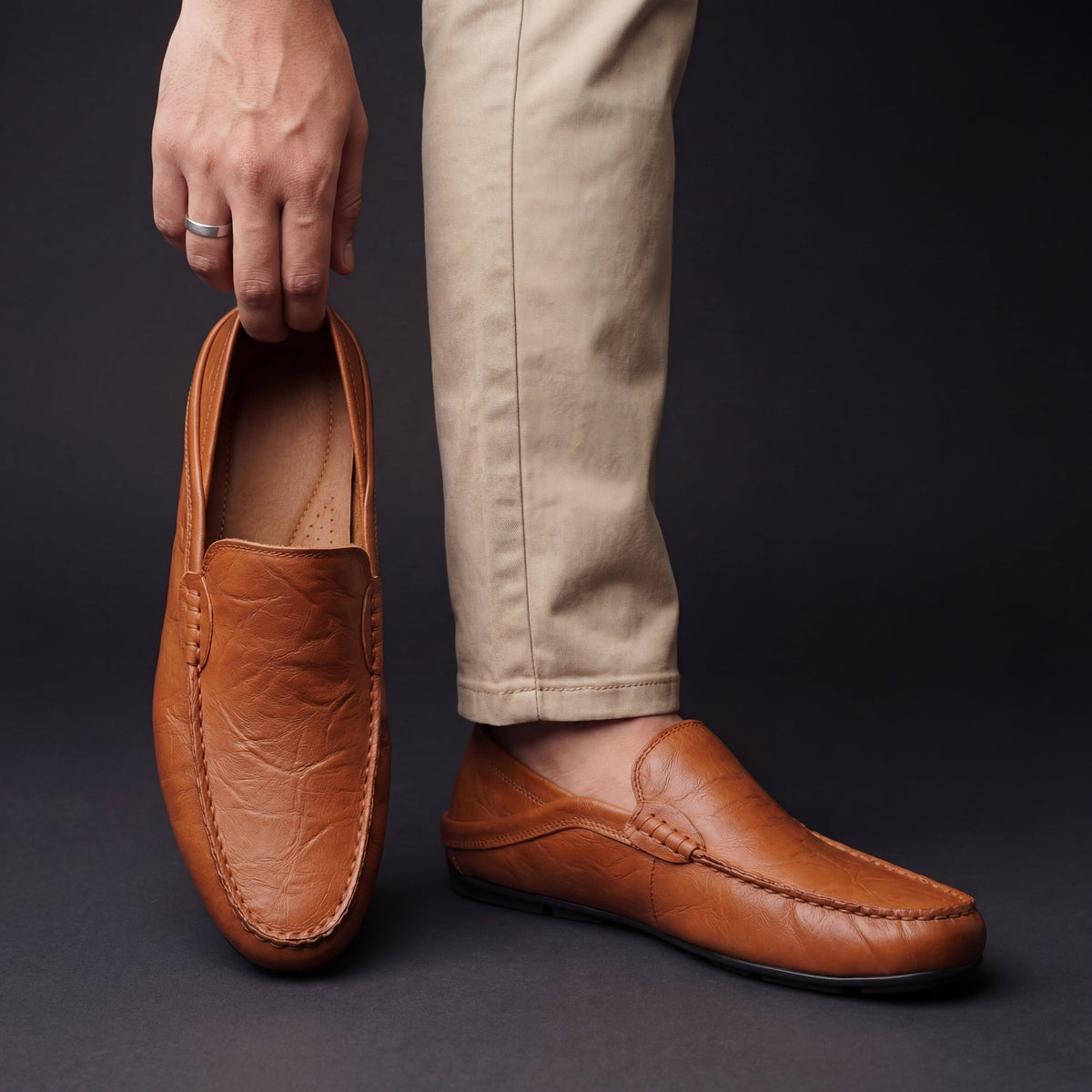 Colter | Leather Loafers with Classic Design and Elegant Comfort