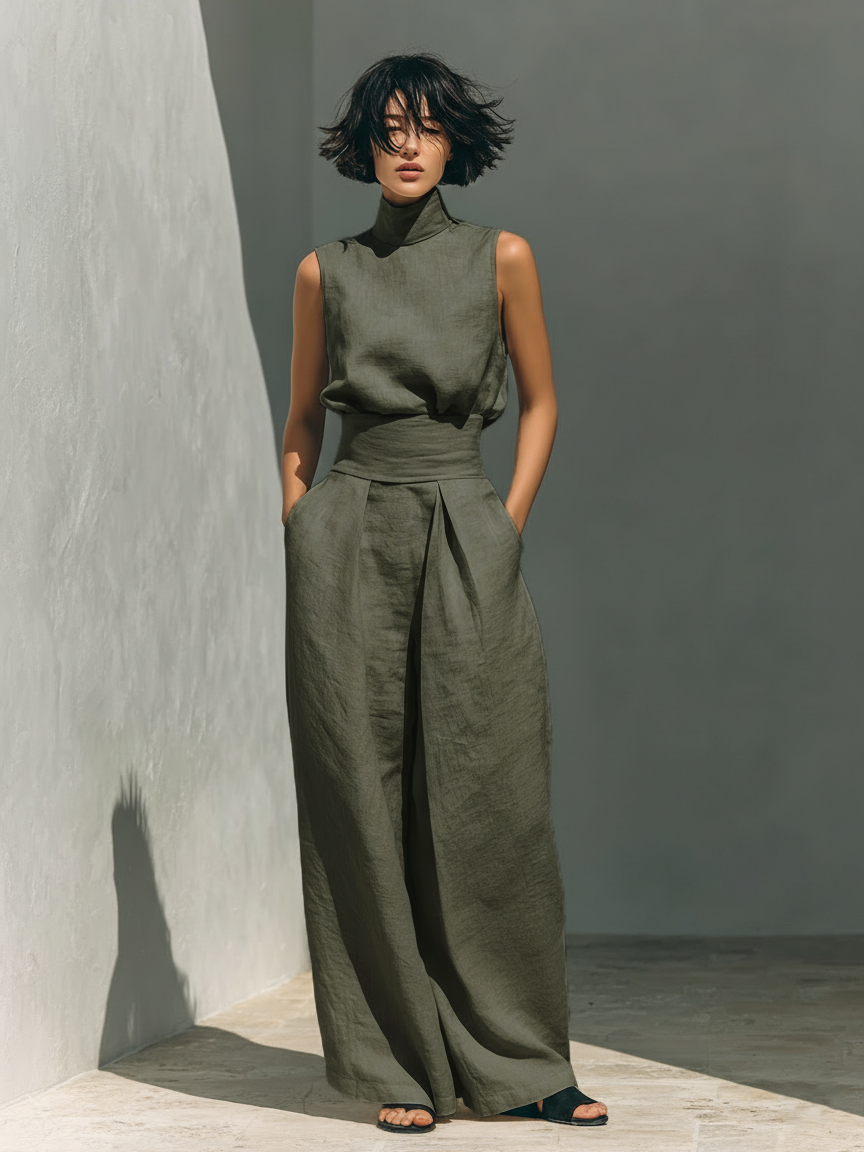 Jorevia™ MINIMALIST SET WITH WIDE PANTS