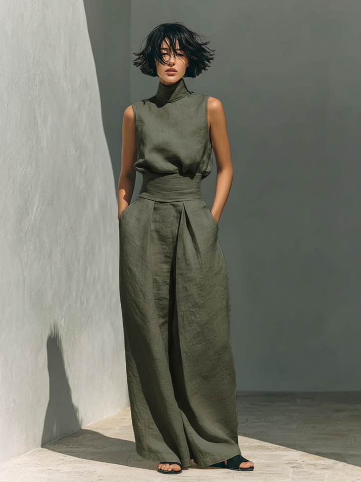 Jorevia™ MINIMALIST SET WITH WIDE PANTS