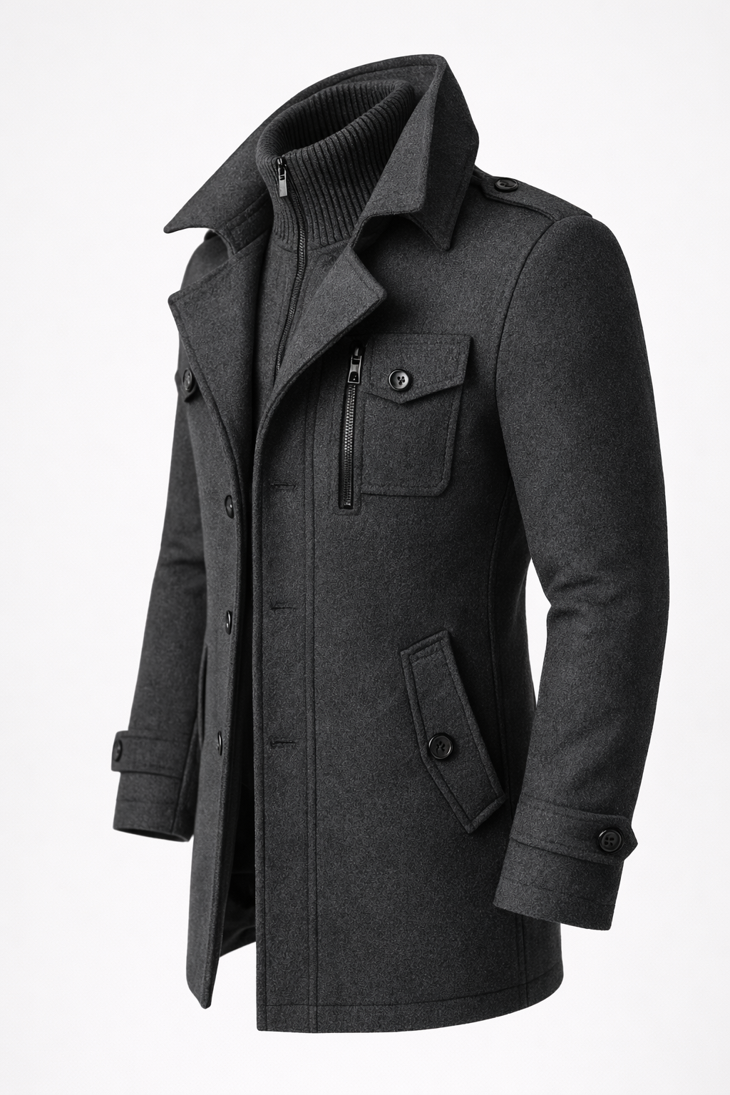 Victor™ Italian Style Winter Overcoat for Men