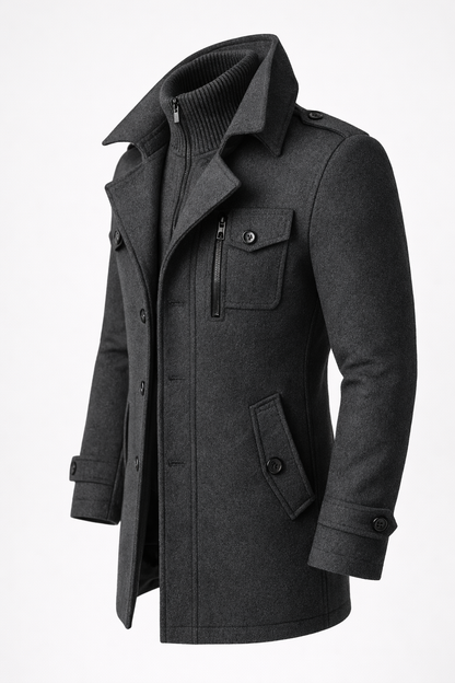 Victor™ Italian Style Winter Overcoat for Men