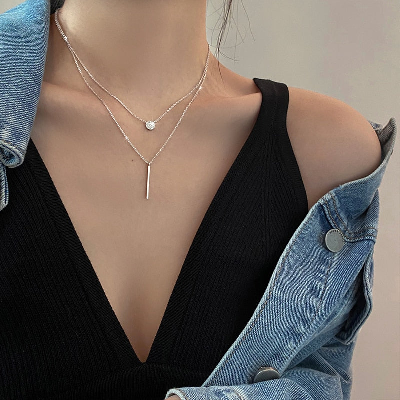 Oona™ Double Layered Collar with Elegant and Modern Design