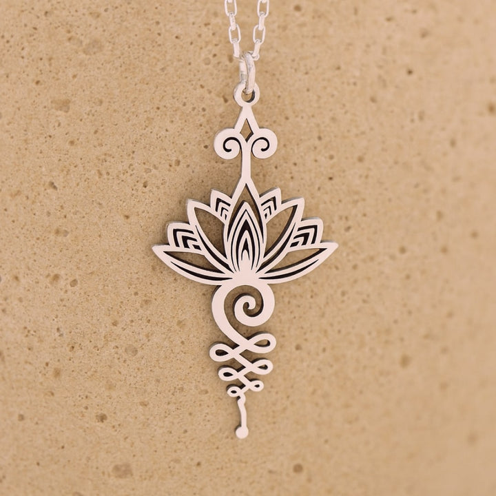 Posira™ Lotus Unalome Pendulum