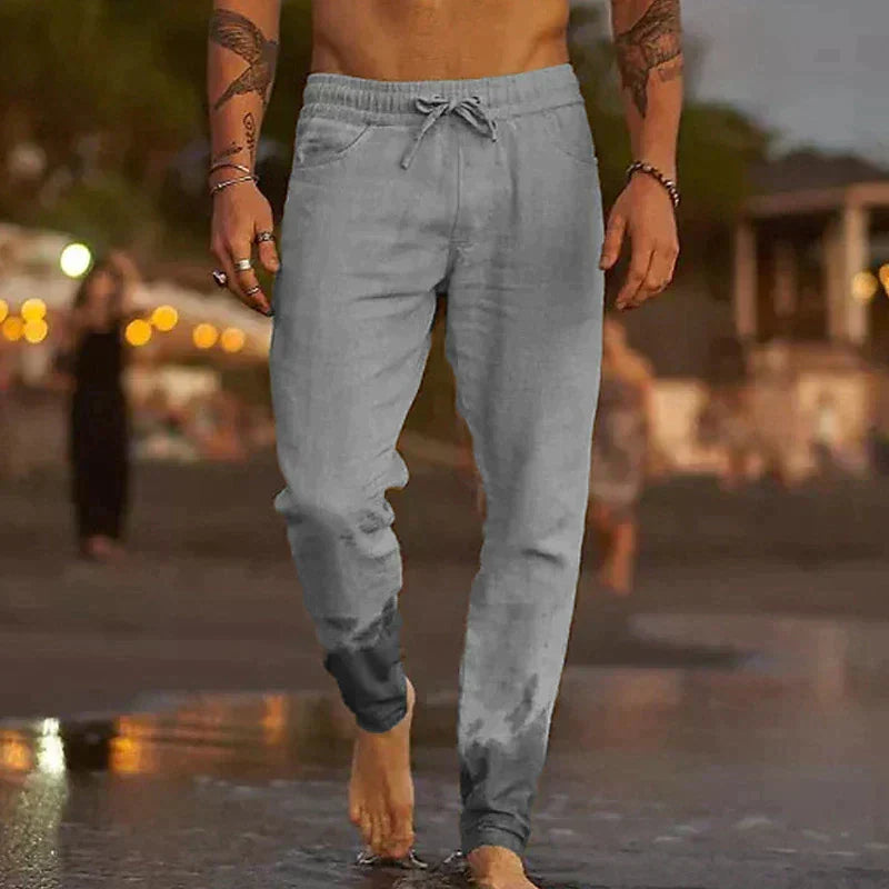 Sorevani | Lightweight and Breathable Beach Linen Pants