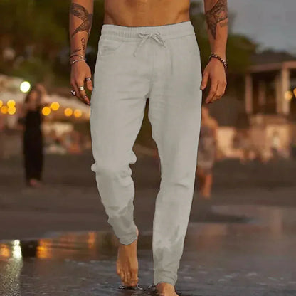 Sorevani | Lightweight and Breathable Beach Linen Pants