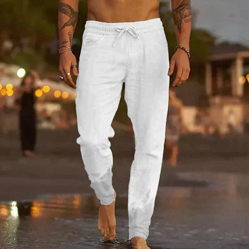 Sorevani | Lightweight and Breathable Beach Linen Pants