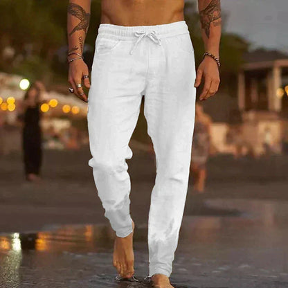 Sorevani | Lightweight and Breathable Beach Linen Pants