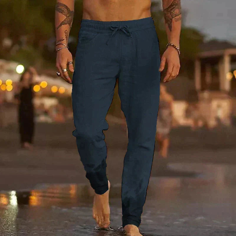 Sorevani | Lightweight and Breathable Beach Linen Pants