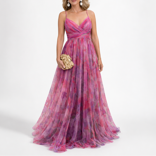 Jenvique | Elegant Floral Maxi Dress for Women with Feminine Style