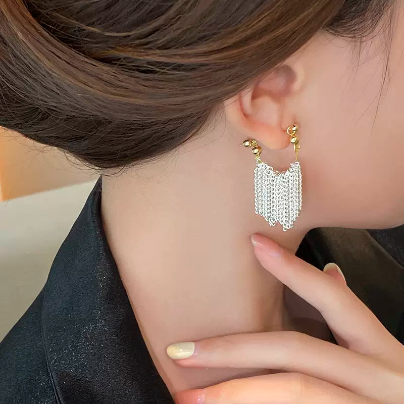 Ursa™ Earrings, Necklace, Bracelet with Cascading Tassels