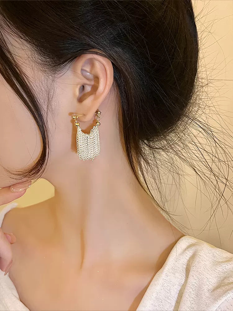 Ursa™ Earrings, Necklace, Bracelet with Cascading Tassels