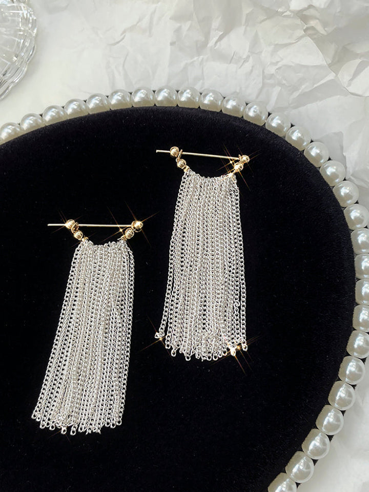 Ursa™ Earrings, Necklace, Bracelet with Cascading Tassels