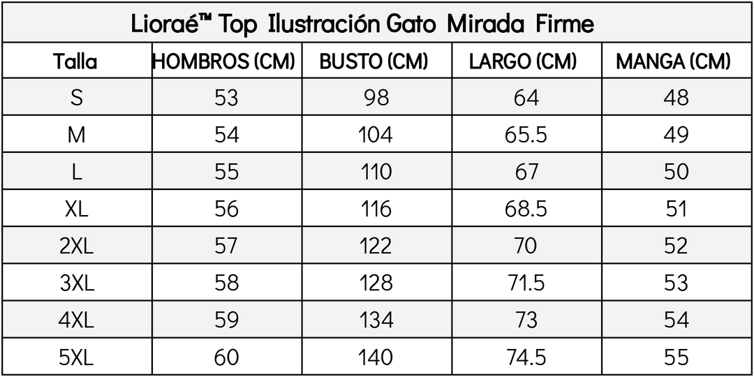 Lioraé™ Top Illustration Cat Firm Gaze