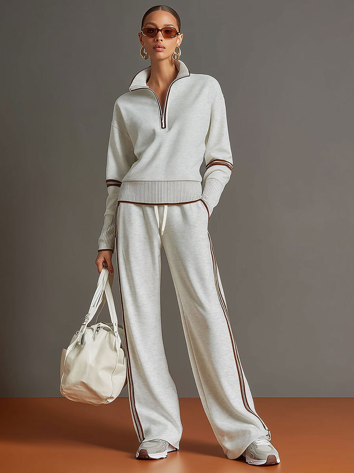 Ansley™ Knit Set with Wide Leg Pants
