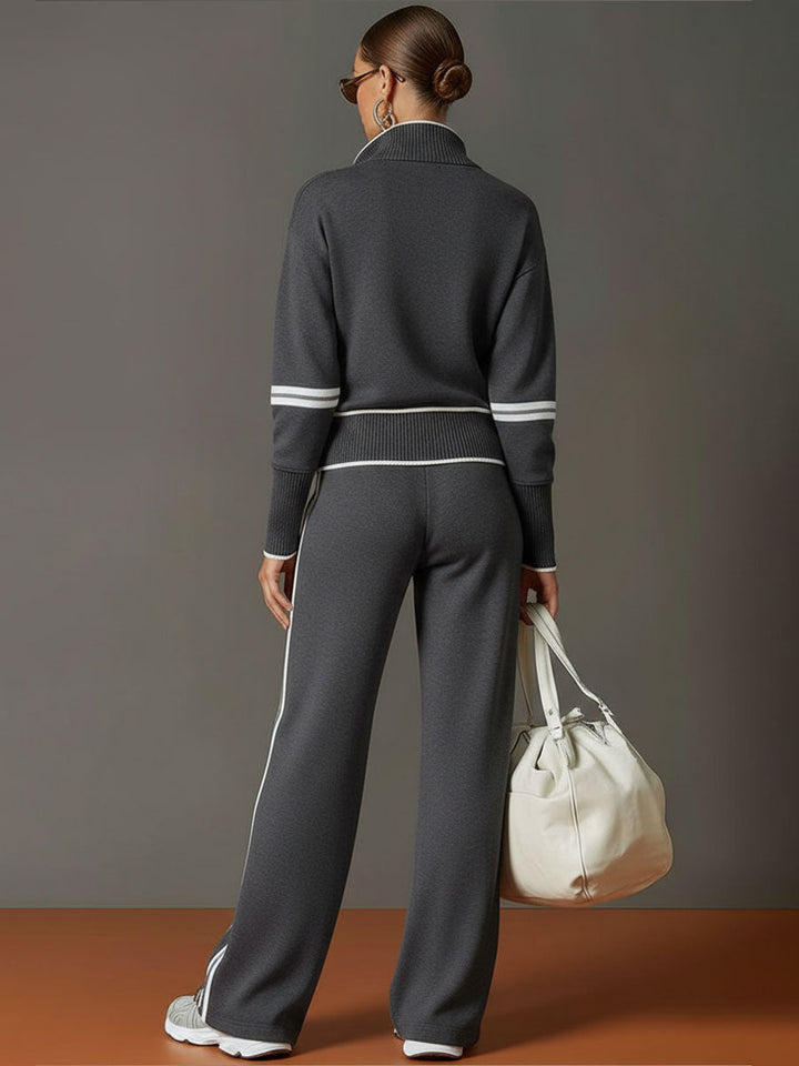 Ansley™ Knit Set with Wide Leg Pants