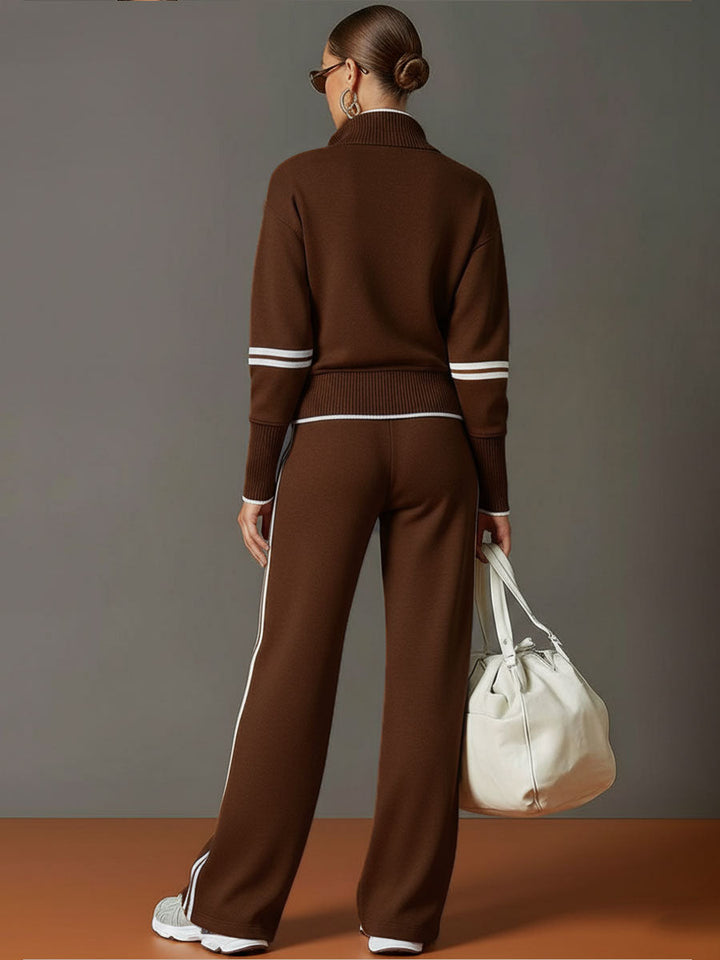 Ansley™ Knit Set with Wide Leg Pants