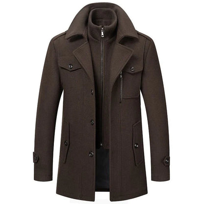 Victor™ Italian Style Winter Overcoat for Men