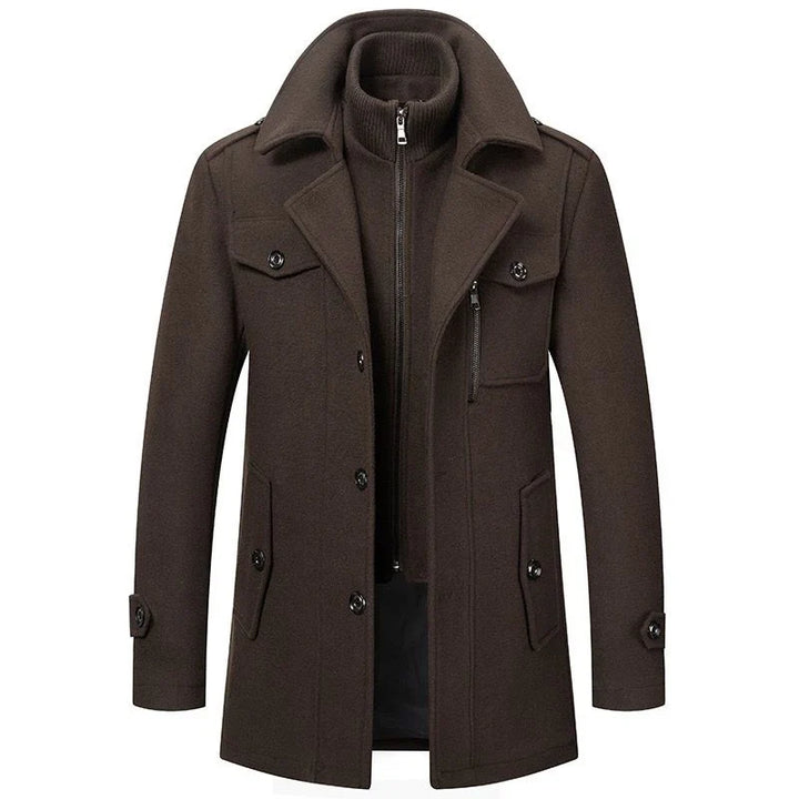 Victor™ Italian Style Winter Overcoat for Men