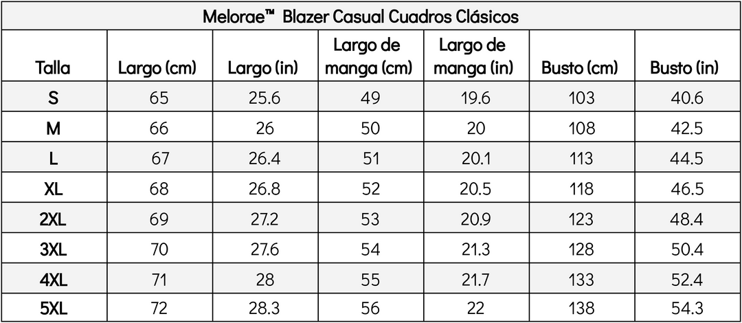 Melorae™ Blazer Casual Classic Checks