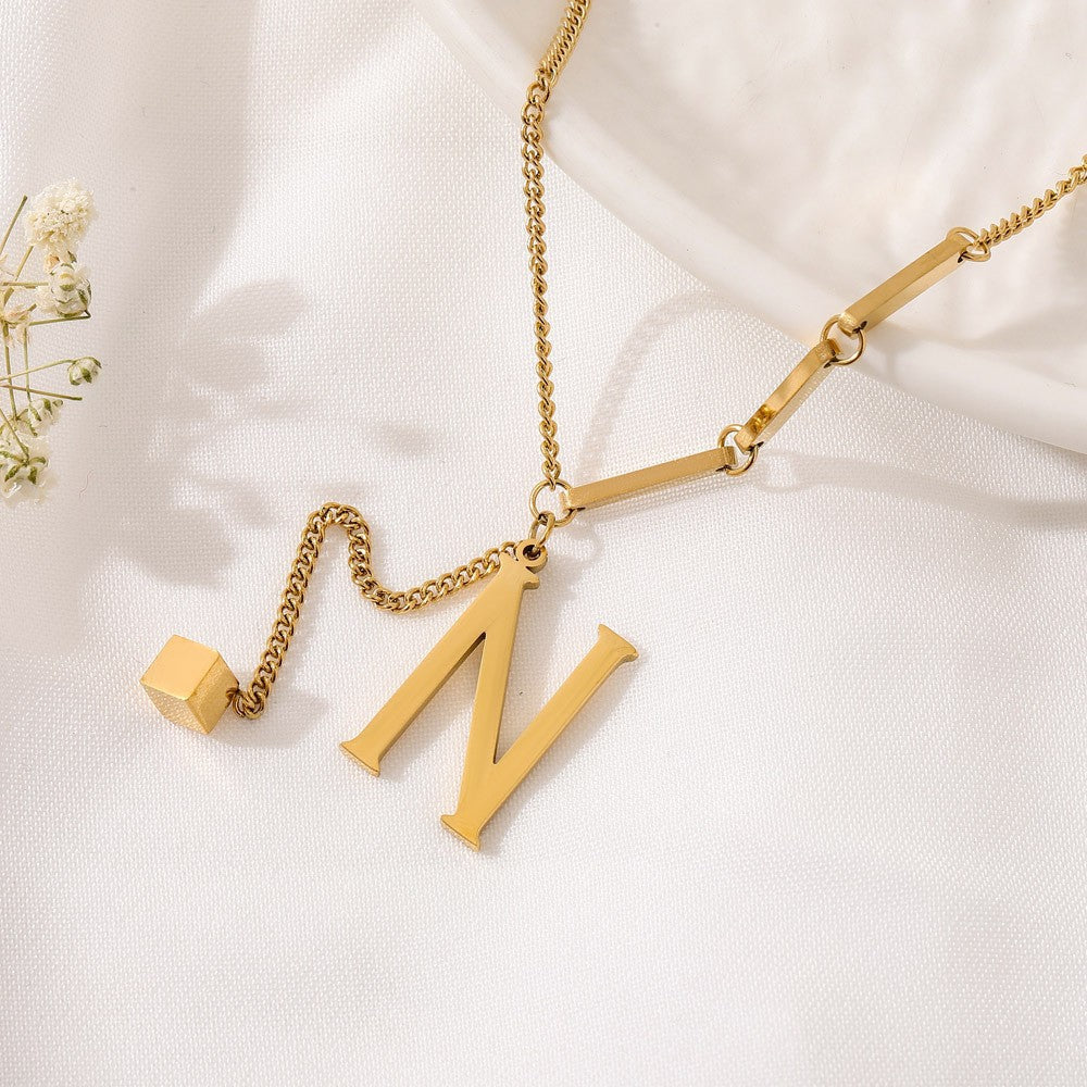 Blakely™ Personalized Initial Necklace in Elegant Finish