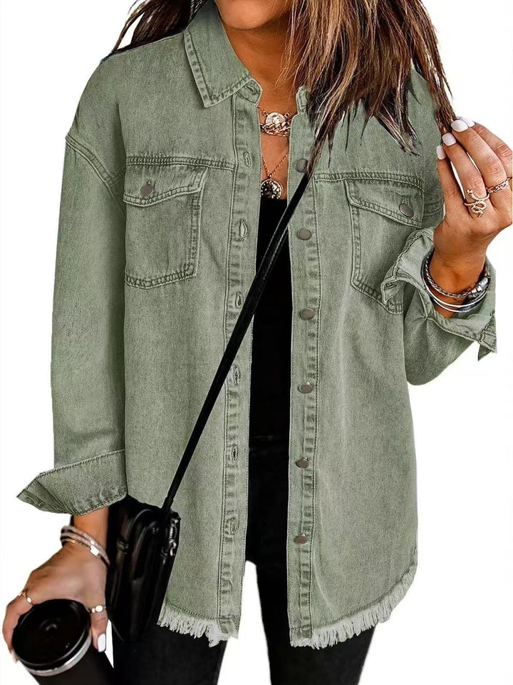 Sorellea™ Classic Denim Jacket for Women - Daily Wear