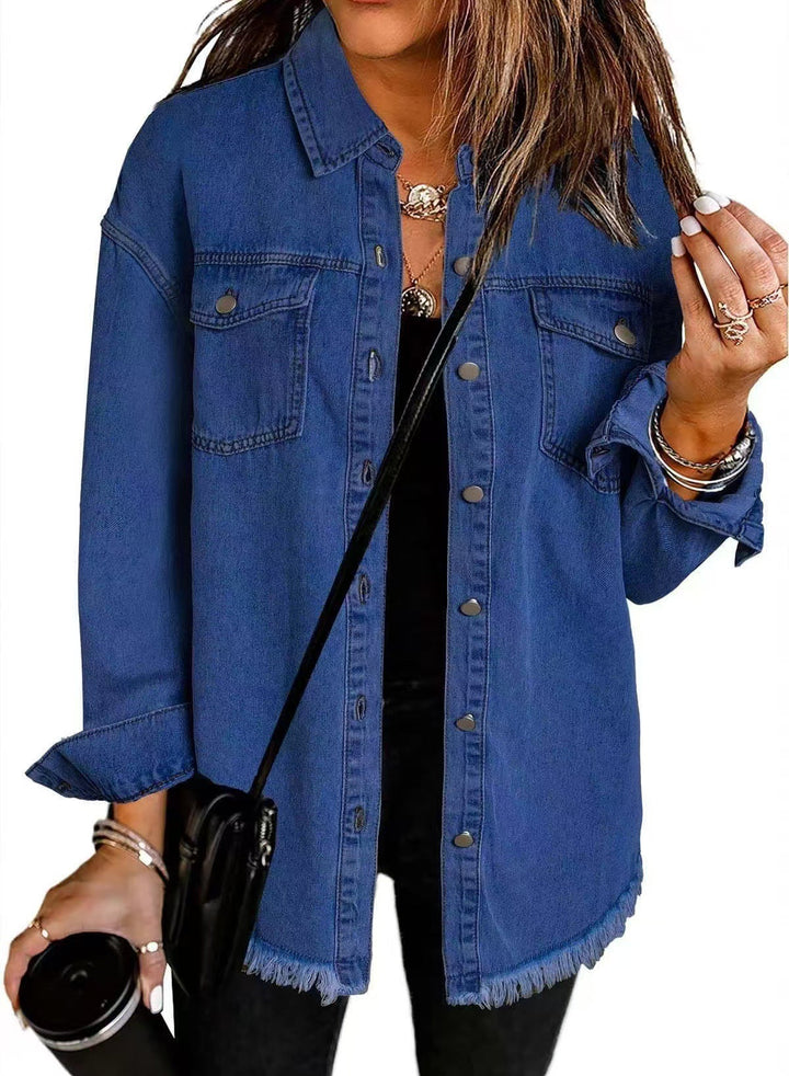 Sorellea™ Classic Denim Jacket for Women - Daily Wear