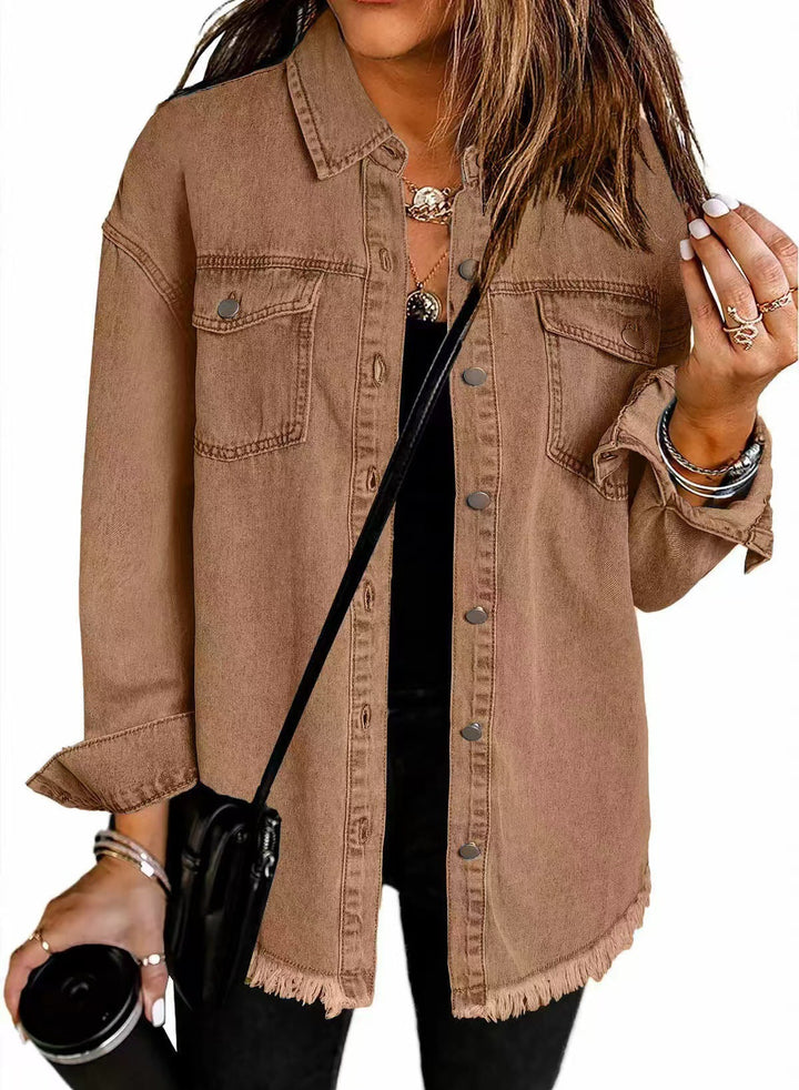 Sorellea™ Classic Denim Jacket for Women - Daily Wear