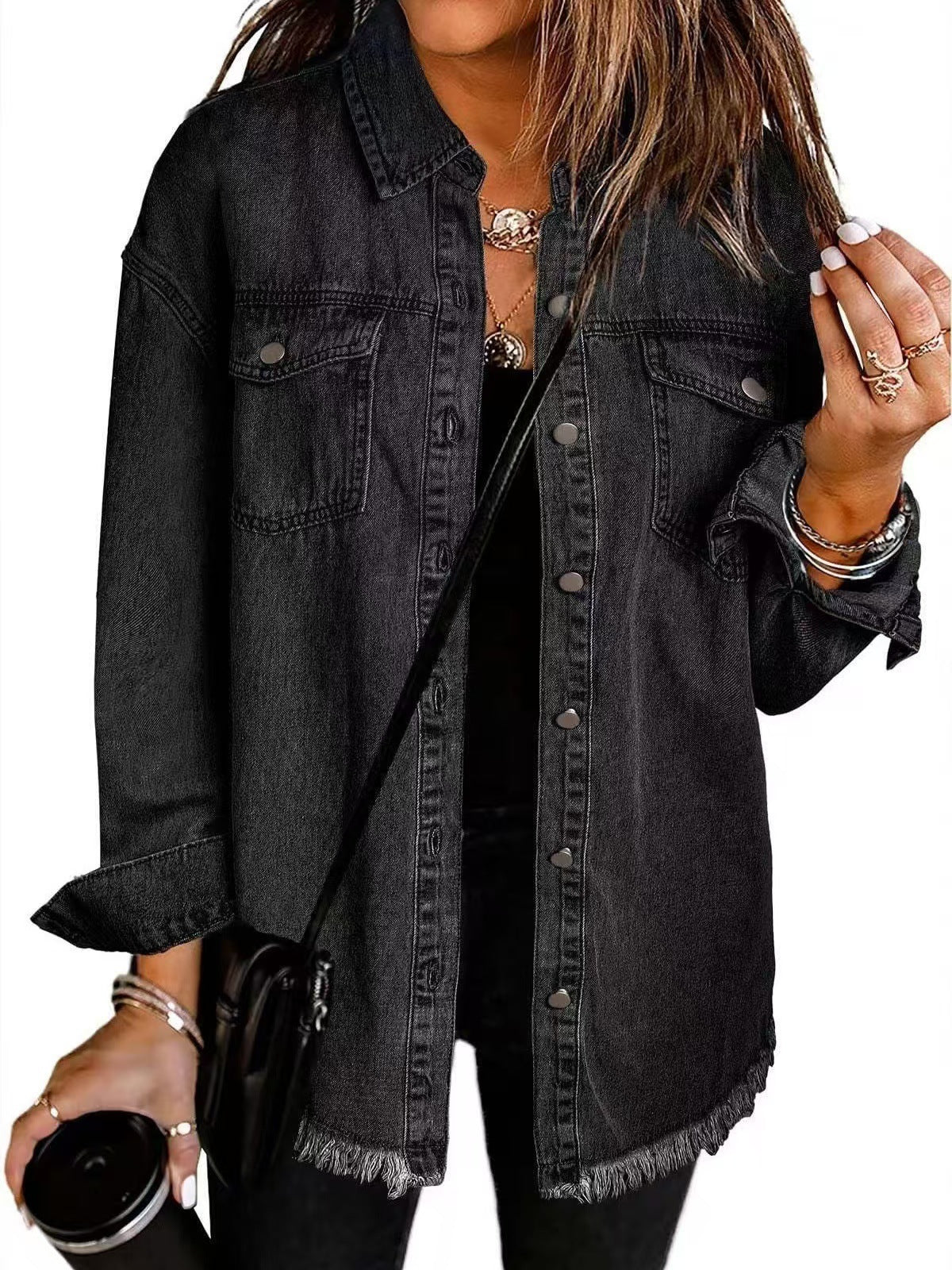 Sorellea™ Classic Denim Jacket for Women - Daily Wear