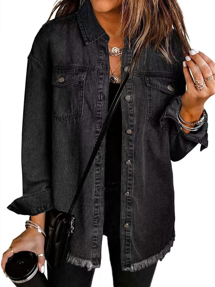 Sorellea™ Classic Denim Jacket for Women - Daily Wear