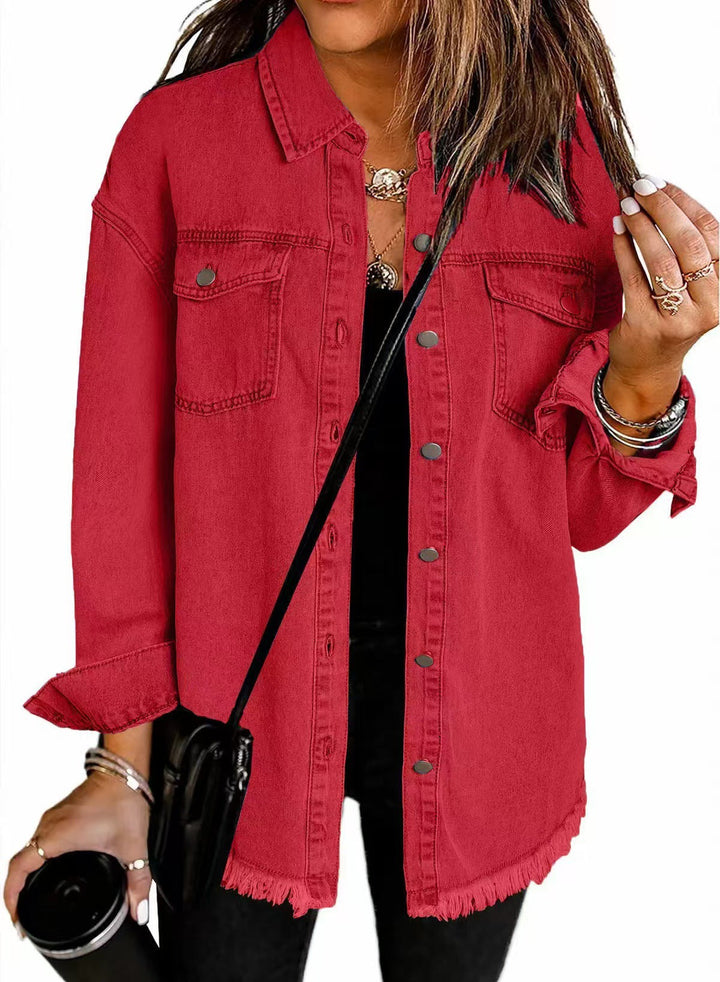 Sorellea™ Classic Denim Jacket for Women - Daily Wear