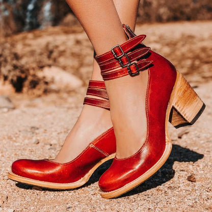 Vilorine™ Modern Heeled Sandals with Comfortable Fit