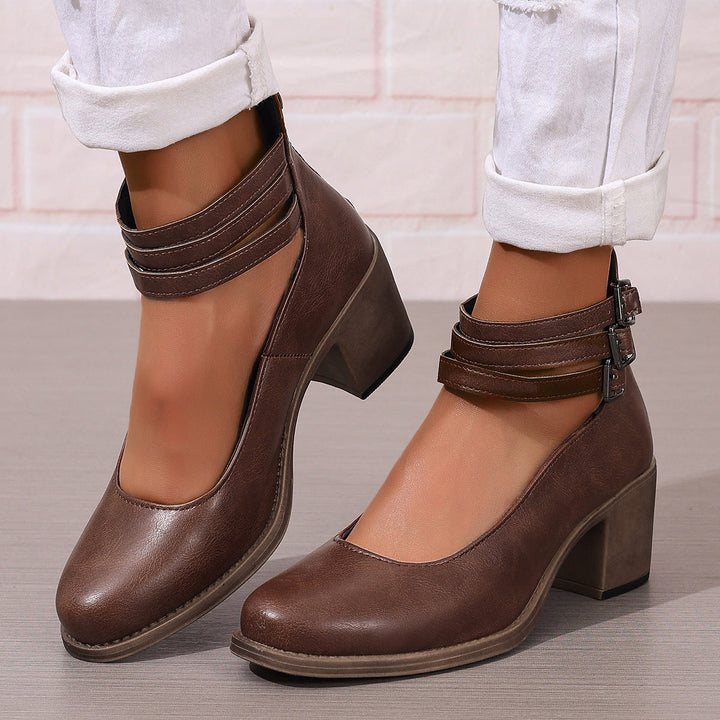 Vilorine™ Modern Heeled Sandals with Comfortable Fit