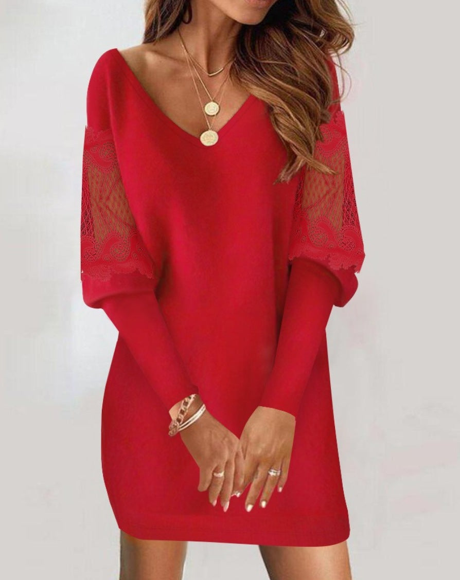 Calisea™ Luxurious Lace Evening Dress with a Feminine and Fitted Look