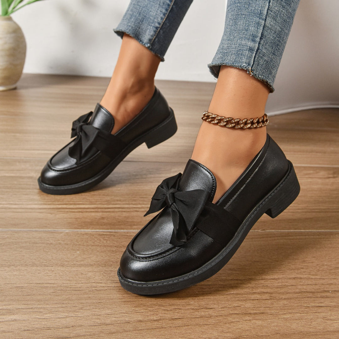 Jorevix™ Orthopedic Loafers with Bow