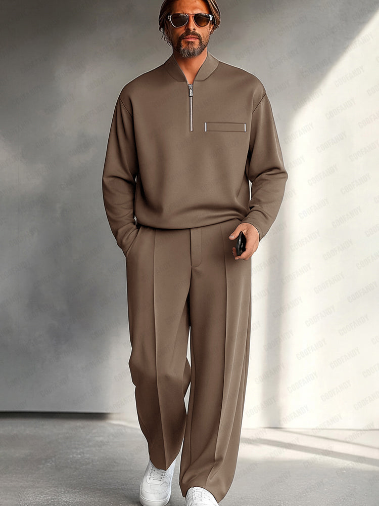 Orsavio™ Minimalist Two-Piece Casual Set for Men