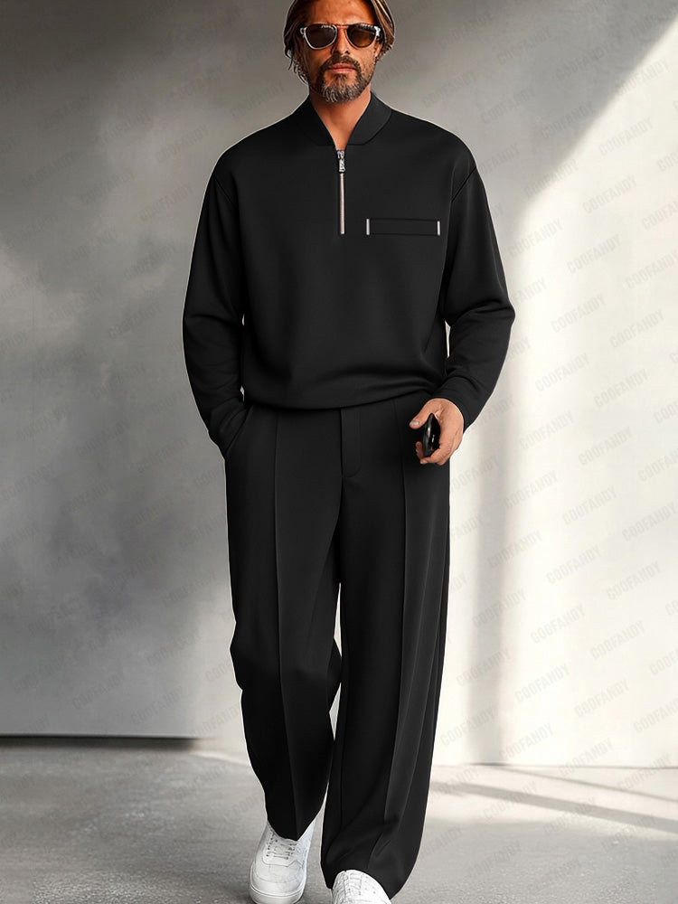 Orsavio™ Minimalist Two-Piece Casual Set for Men
