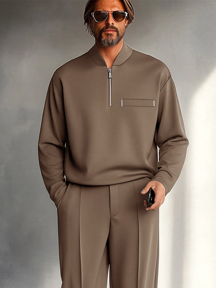 Orsavio™ Minimalist Two-Piece Casual Set for Men