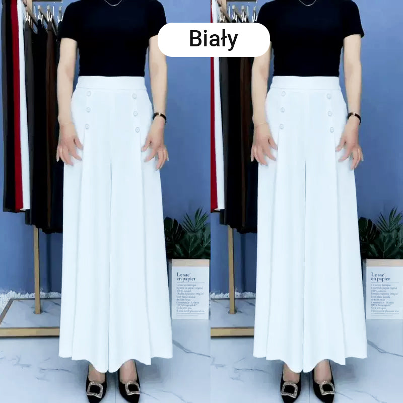 Ansira™ Elegant Pleated Wide-Leg Pants