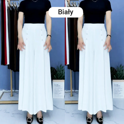 Ansira™ Elegant Pleated Wide-Leg Pants
