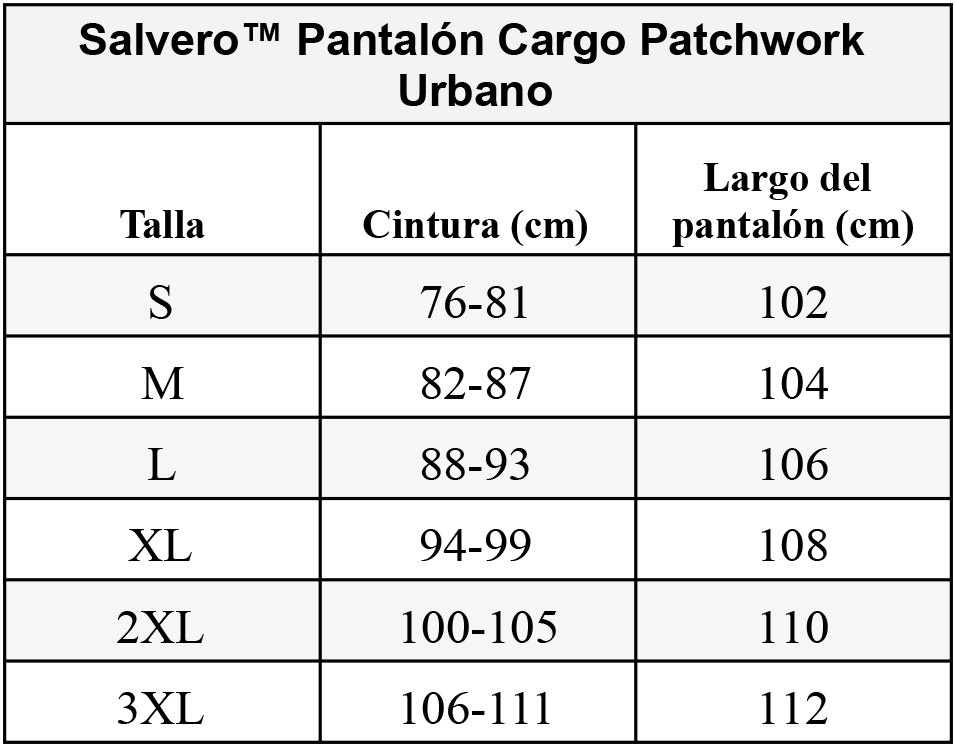 Salvero™ Urban Patchwork Cargo Pants