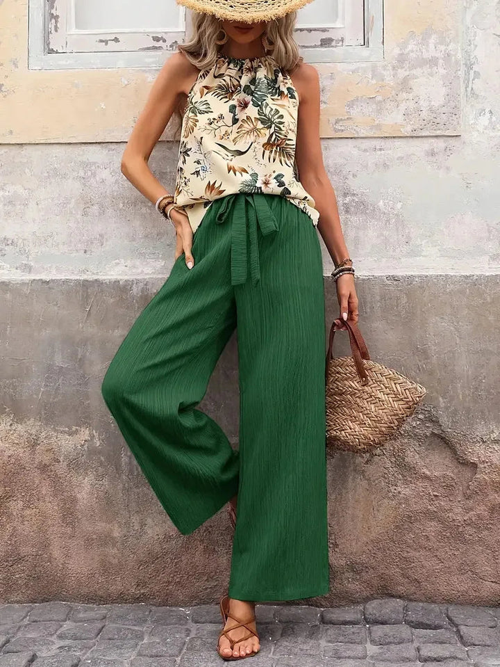 Roselyn™ Elegant Two-Piece Sleeveless Set