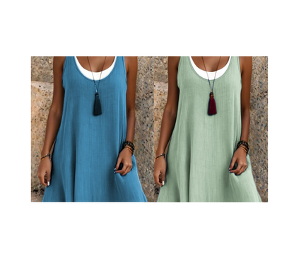 Gabrielle | Two-Piece Effect Dress with Layered Design and Elegant Style