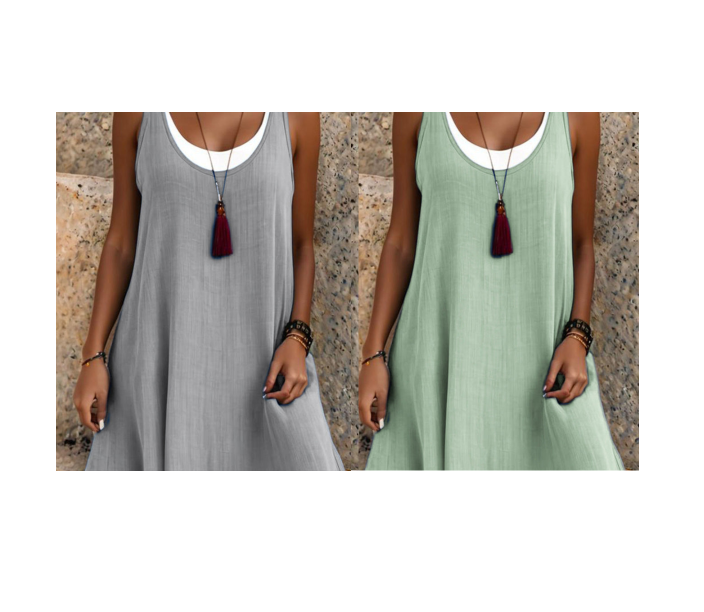 Gabrielle | Two-Piece Effect Dress with Layered Design and Elegant Style